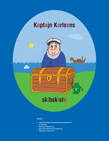 Kaptajn Karlsens Skibskiste inkl. computerspil